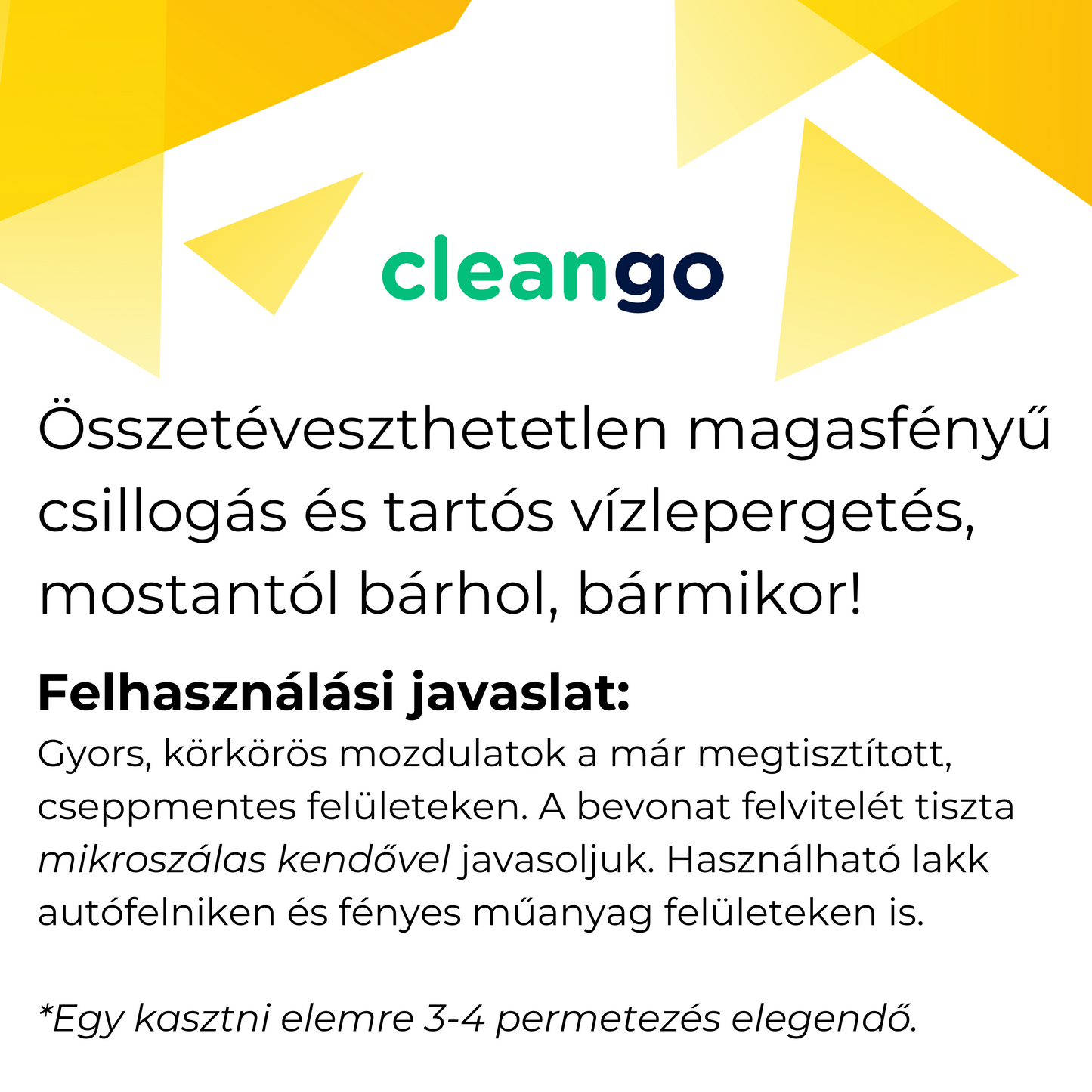 Cleango Ultra Wax Védőbevonat